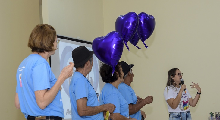 Evento aconteceu em lembrança pelo Dia Mundial de Conscientização do Alzheimer