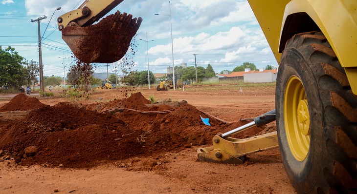 Obras do CAF vão garantir rede de drenagem e pavimentação para diversos pontos de Palmas 