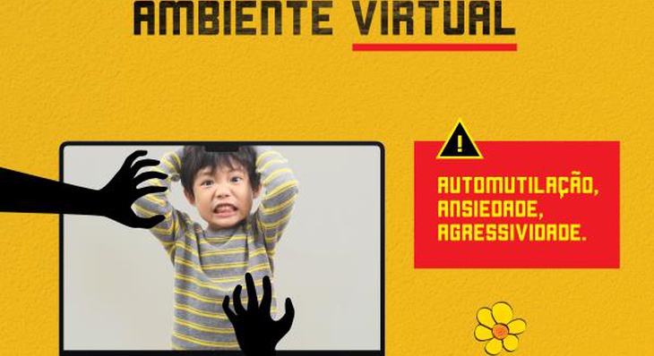 Campanha realizada em Palmas alerta sobre o abuso sexual contra crianças e adolescentes no ambiente virtual MPTO