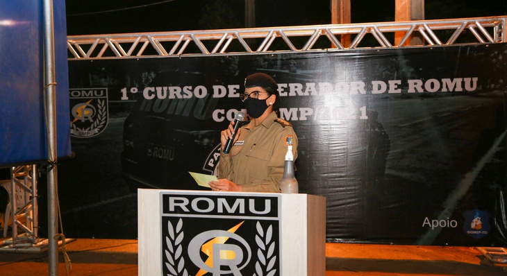 A secretária de Segurança e Mobilidade Urbana, Coronel Alaídes Machado, falou da alegria de presenciar o momento histórico para a segurança pública de Palmas