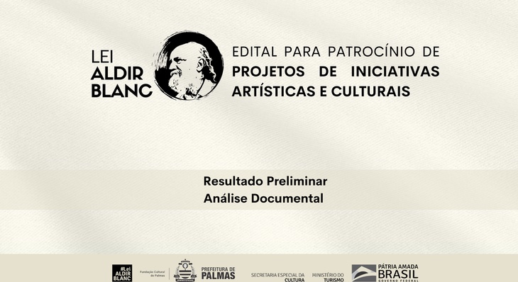 Edital visa o reconhecimento e fomento à arte e à cultura em Palmas
