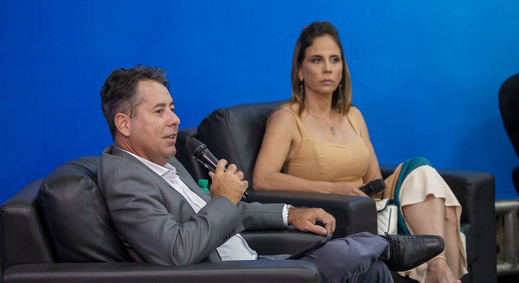 O secretário de Governo e de Finanças, Rogério Ramos, participou do evento representando a prefeita Cinthia Ribeiro