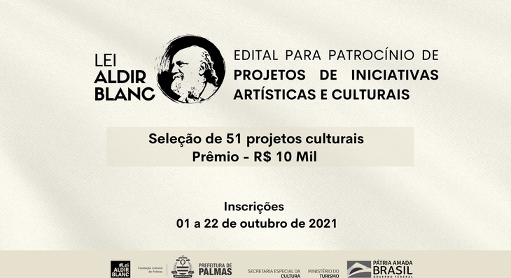 Documentação exigida para a inscrição deverá ser enviada à Fundação Cultural de Palmas, localizada no Espaço Cultural José Gomes Sobrinho