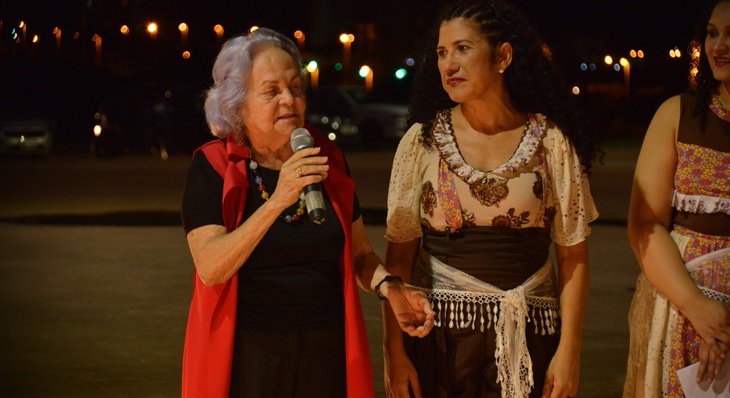 Viúva de José Gomes, Gilda Torres Gomes agradeceu o evento e a “oportunidade para que as novas gerações saibam quem foi Zé Gomes”
