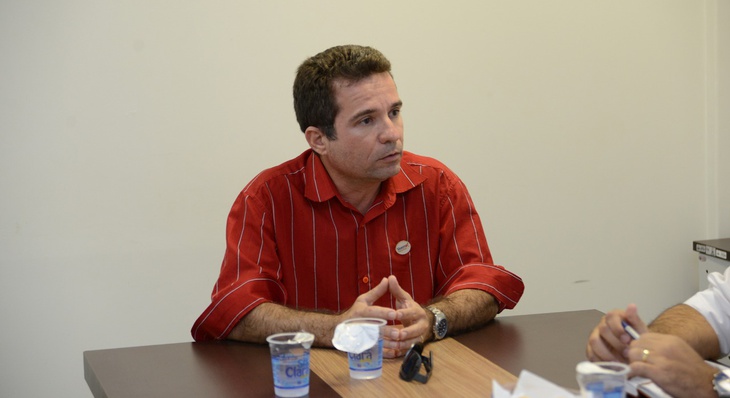 Presidente do Sisemp, Heguel Albuquerque, apresentou as demandas dos servidores