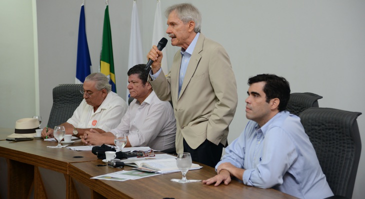 Presidente do Instituto Municipal de Planejamento Urbano de Palmas (IMPUP), Ephim Shluger, também esteve presente