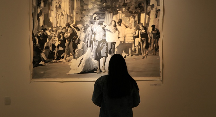 Exposição do curitibano André Luiz, recebe visitantes das 8 às 19 horas, de segunda a sexta, até dia 12 de fevereiro