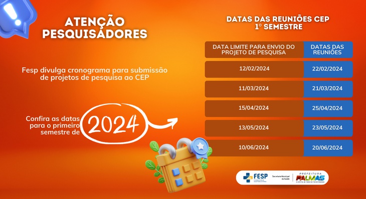 Projetos devem ser submetidos ao CEP da Fesp por meio da Plataforma Brasil