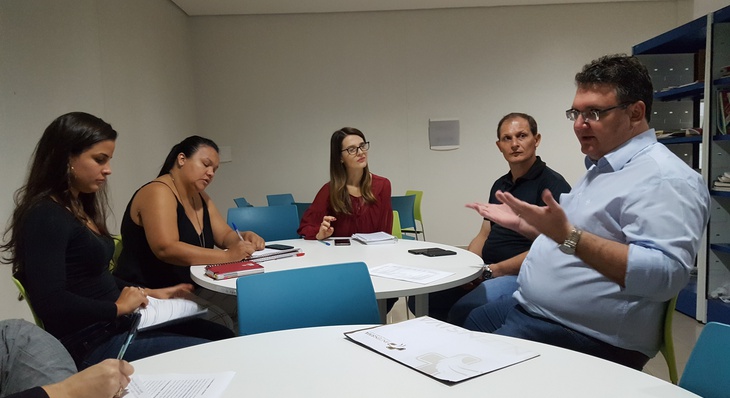 Representantes da Fundação Escola de Saúde Pública de Palmas (Fesp) se reuniram na manhã desta quinta-feira, 17, com coordenadores do ITPAC Palmas 