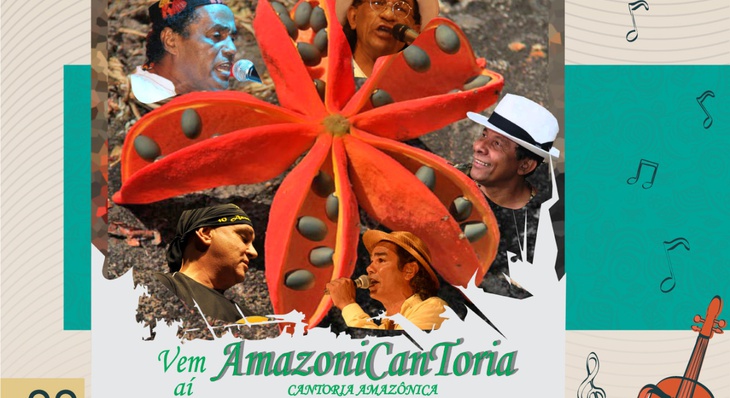 Em AmazoniCantoria os principais músicos tocantinenses resolveram juntar obras de mais de 40 anos de história, com vários discos gravados para presentear o público com músicas e composições 