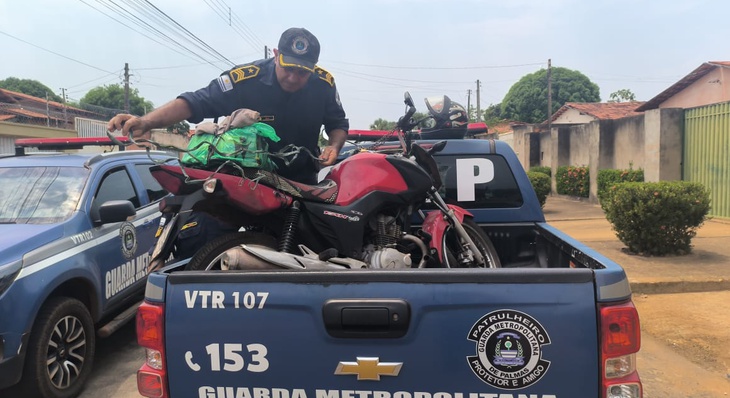 GMP aprendi moto de suspeito de importunação sexual contra mulheres e adolescentes na região sul de Palmas