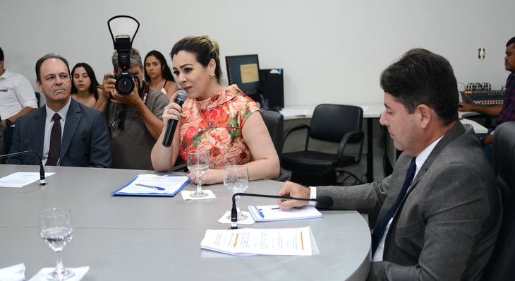 Cinthia Ribeiro enalteceu o perfil de Ramos como administrador de grande contribuição para o Município