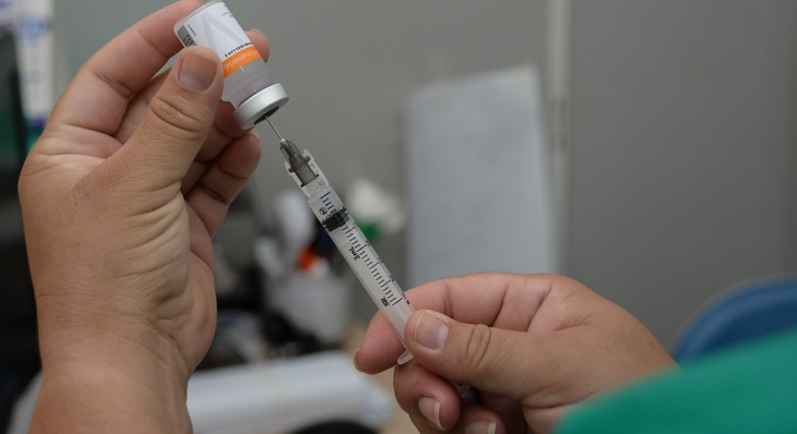 Vacinação está sendo realizada nas Unidades de Saúde da Família