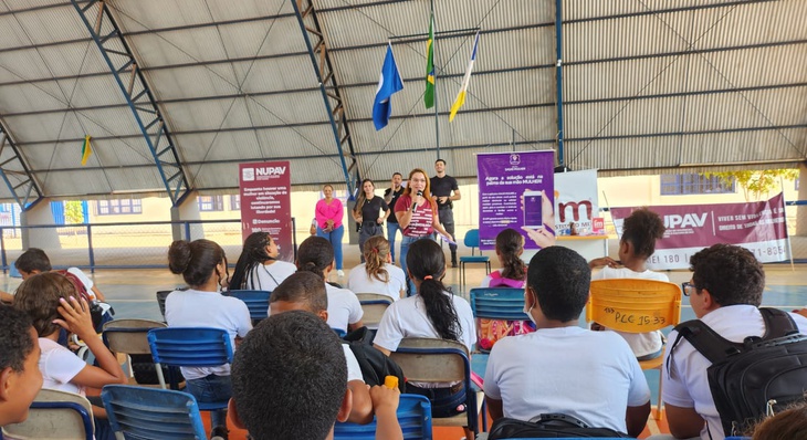 Segundo a coordenadora do Nupav, Leyssane Arruda, o objetivo principal dessas atividades é sensibilizar a comunidade escolar