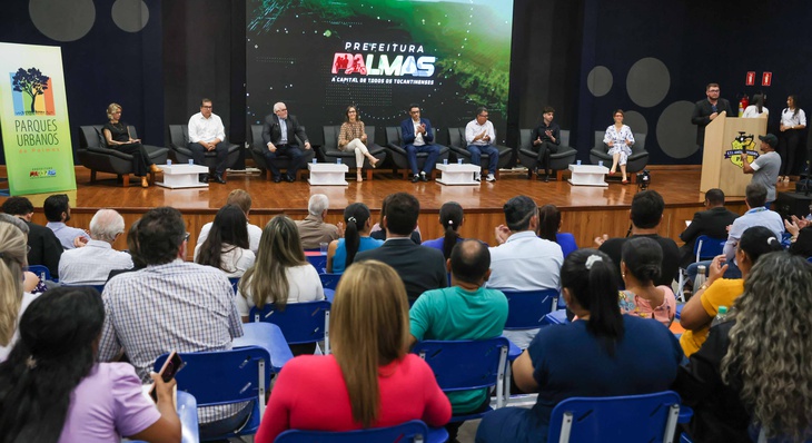 Lançamento público das iniciativas Parques Urbanos de Palmas e Zoneamento Ambiental de Palmas
