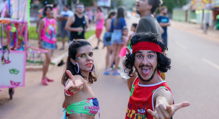 A 4ª Noite do Carnaval de Taquaruçu  contou com a participação de bloquinhos e shows com artistas regionais na Praça Maracaípe