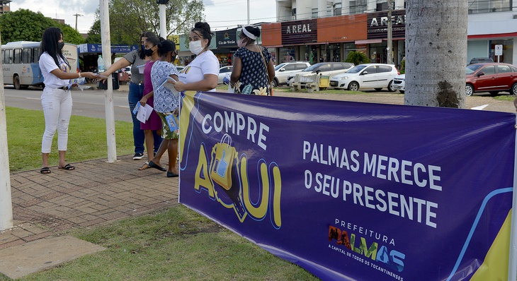 Prefeitura de Palmas iniciou uma grande campanha publicitária para potencializar o setor comercial neste final de ano