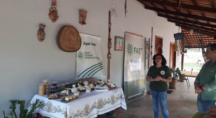 Ariana Braga foi a anfitriã do curso realizado na Fazenda Buritizal