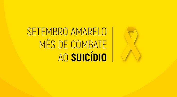 Setembro Amarelo é uma campanha de conscientização sobre a prevenção ao suicídio