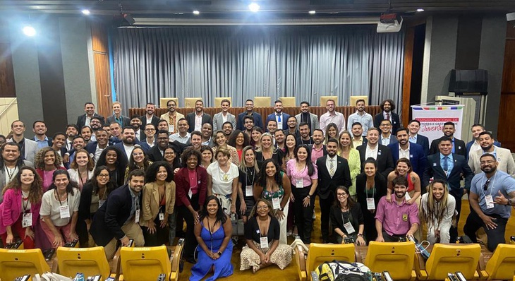 Presidente das FJP participou do Seminário Nacional da Juventude realizado em Brasília e reuniu gestores de todo o País