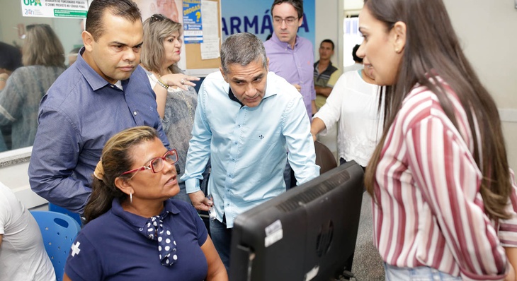 Equipe de Campo Grande conheceu o sistema do E-SUS na Unidade de Pronto Atendimento Norte (UPA) 