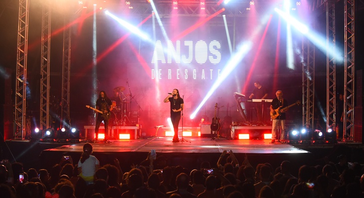  Um dos vocalistas da ‘Anjos do Resgate’, Eraldo Mattos, disse que a banda tem uma relação de carinho com o público do Tocantins
