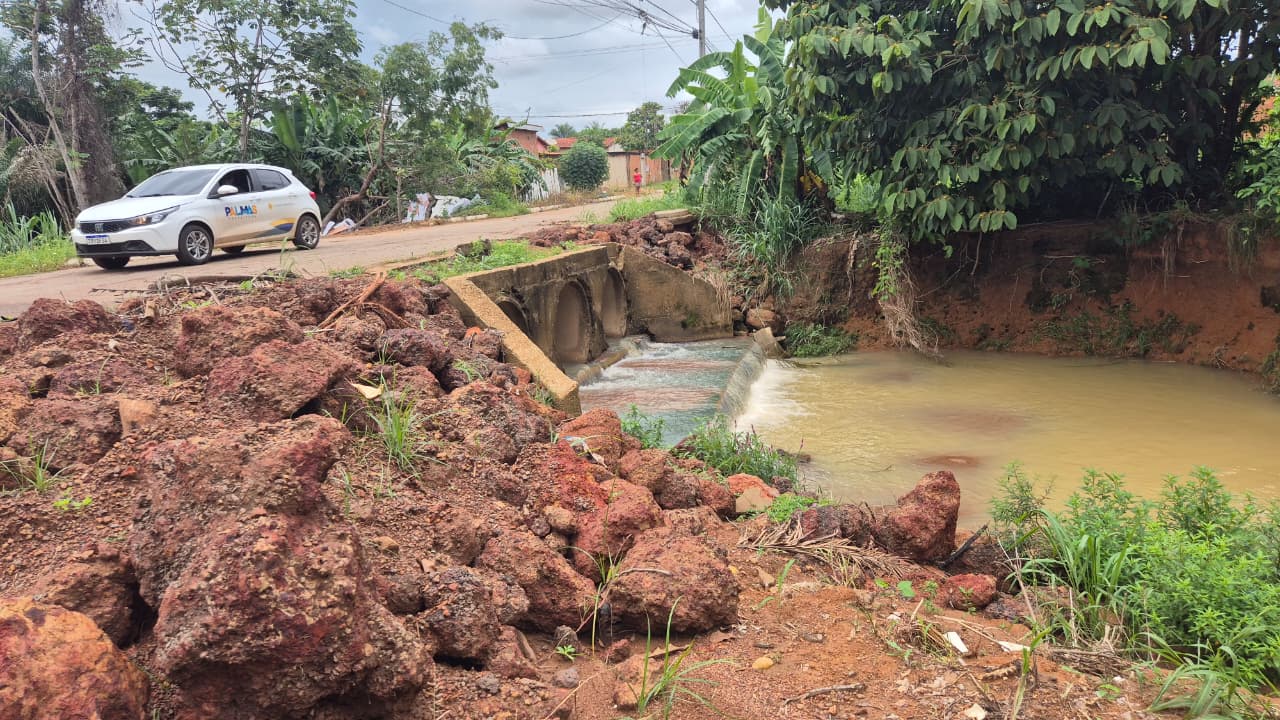 Bueiro Rua MS-23 - Morada do Sol