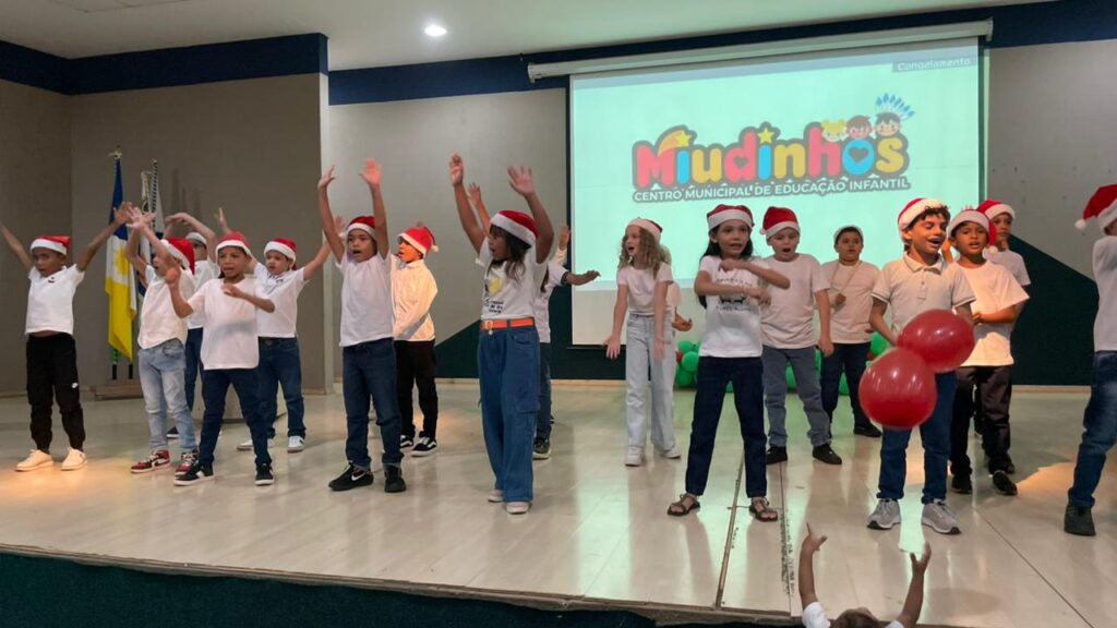 Rede Municipal de Palmas segue com intensa programação de formaturas e cantatas natalinas