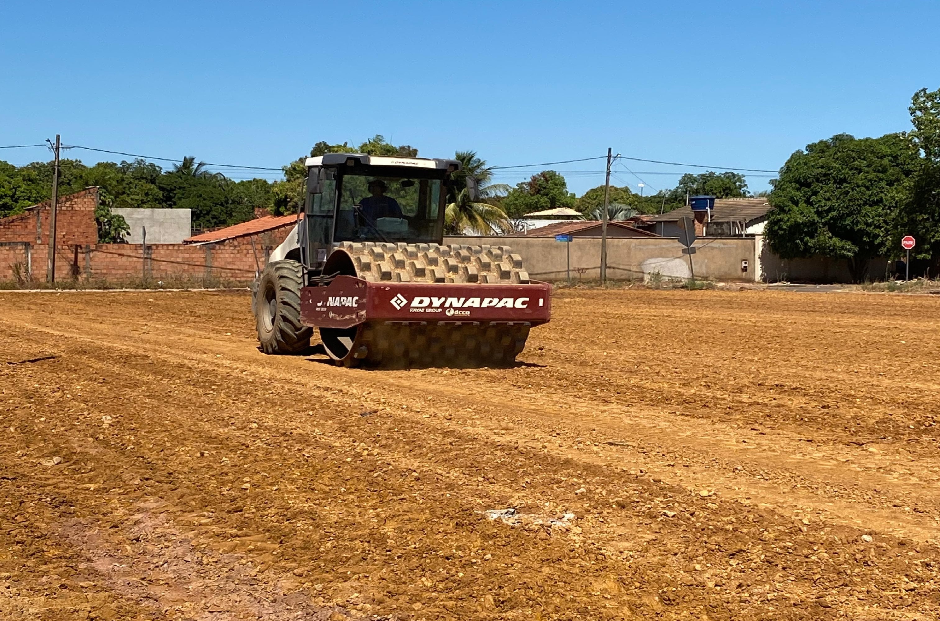 Terreno de futuro centro de convivência tem área total de 3.825,40 m²  – Foto: Divulgação