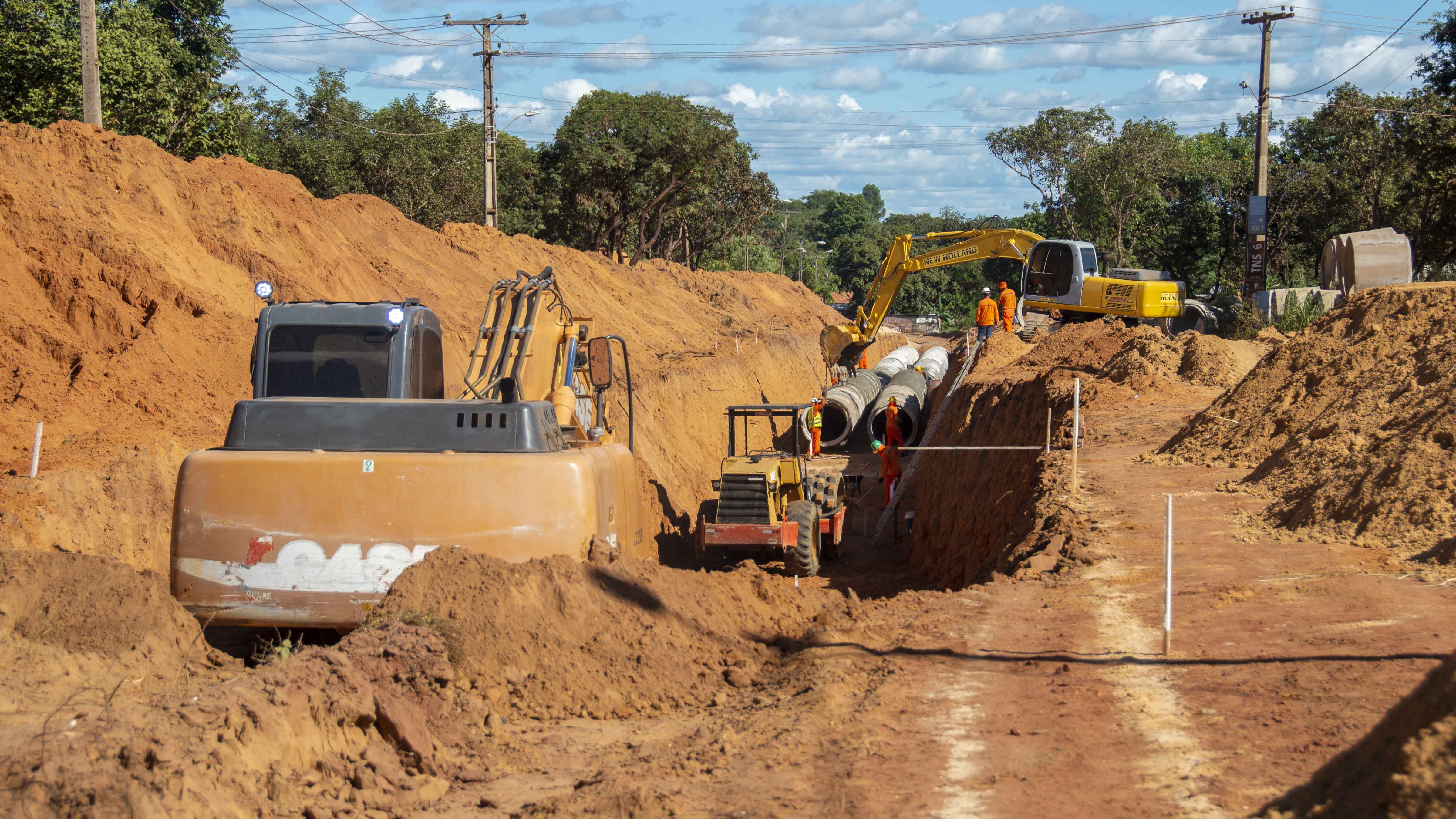 Asfalto e drenagem à vista: obras no Taquari mudarão realidade do bairro