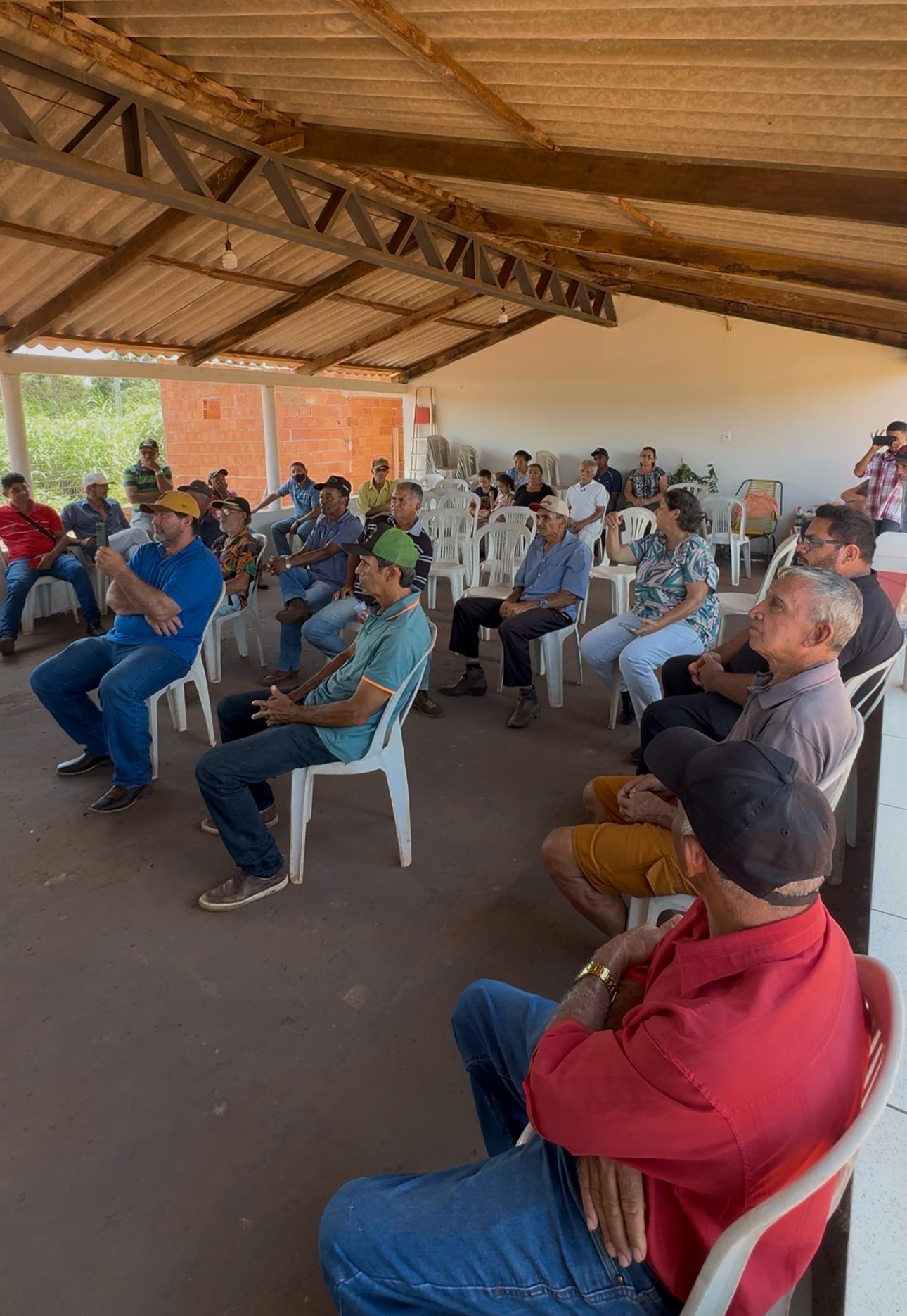 União das Associações da Serra do Taquaruçu se reúnem com técnicos da Seasi
