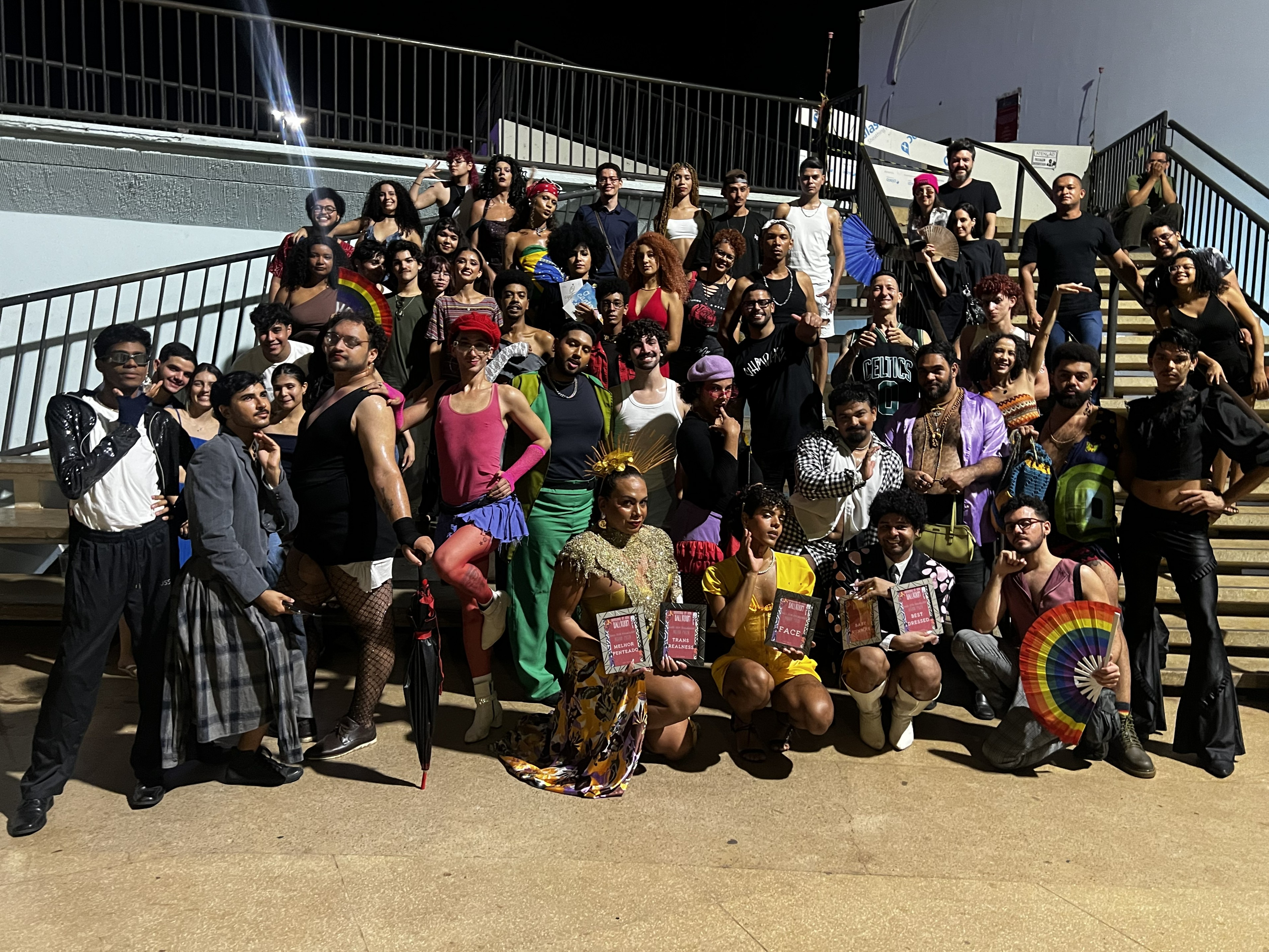 O evento reuniu a comunidade hip-hop e a comunidade ballroom de Palmas, num evento que celebrou a força negra, jovem e LGBT.