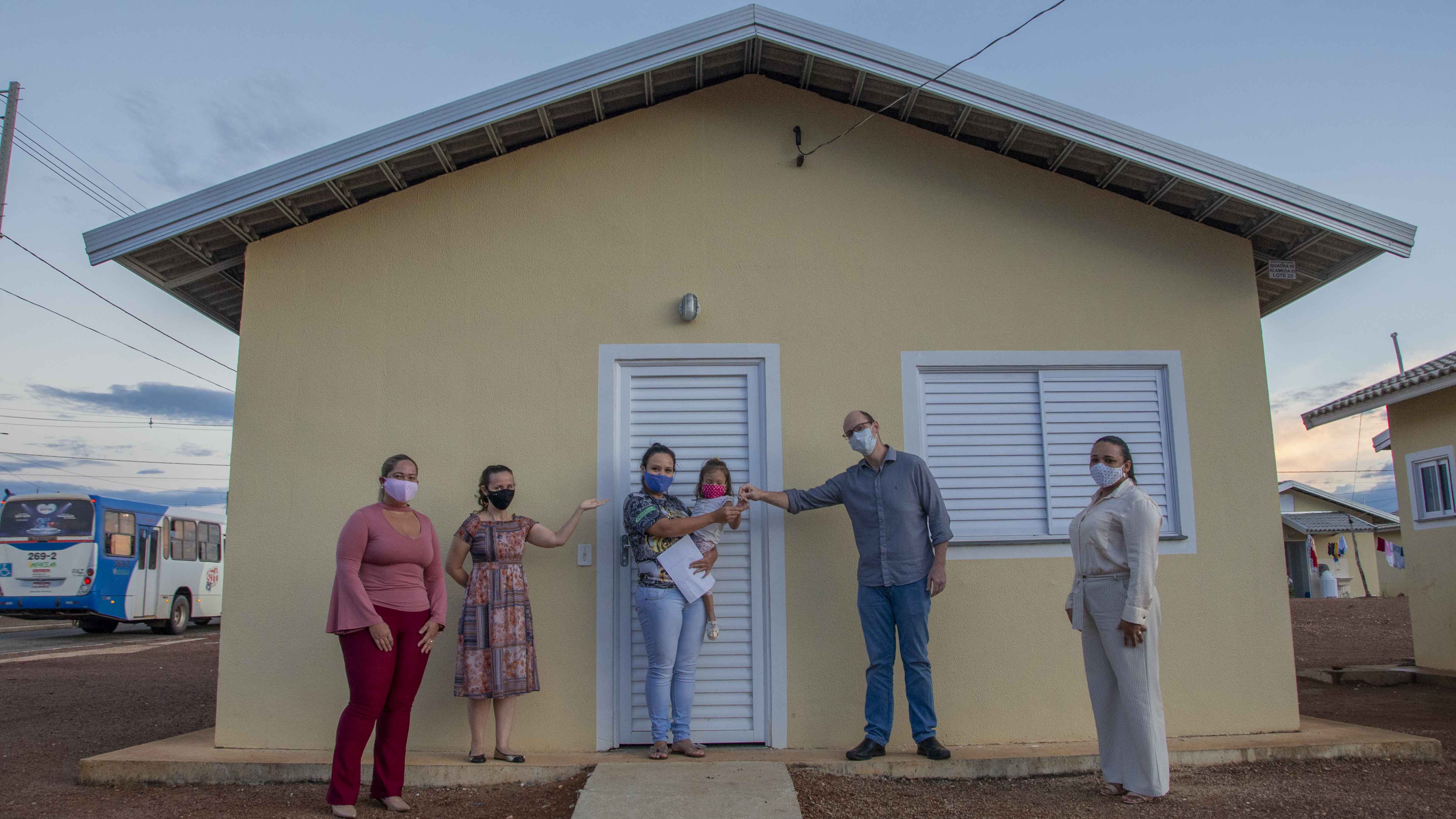 Prefeitura retoma uma unidade habitacional do Recanto das Araras I por desvio de finalidade