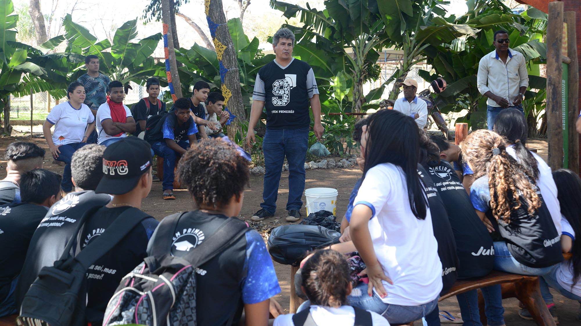 Agosto Verde: Oficina aborda técnicas de Compostagem para alunos da ETI Fidêncio Bogo