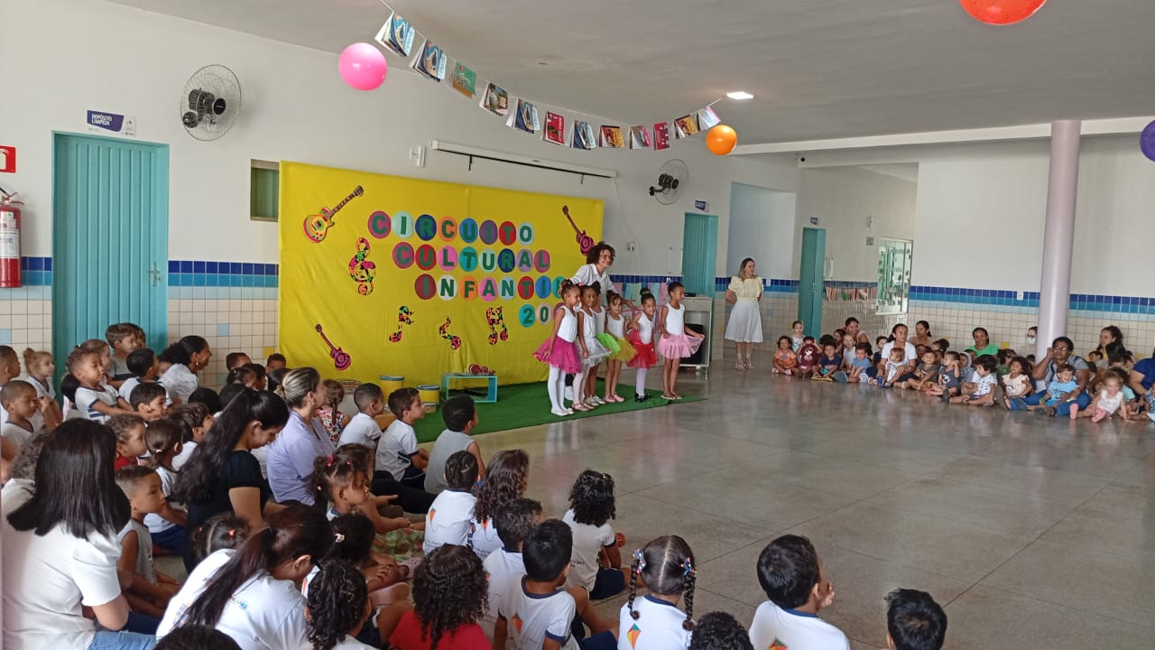 Cmei Ana Luísa Valdevino promoveu atividades relacionadas à musicalidade e expressão corporal - Divulgada