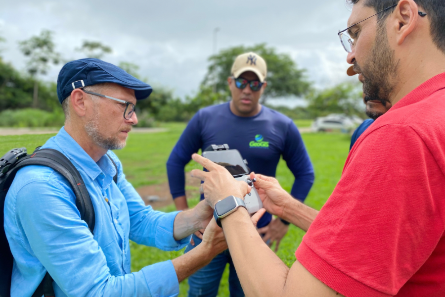 Servidores participam de formação para mapeamento com drones e processamento de imagens aerofotogramétricas