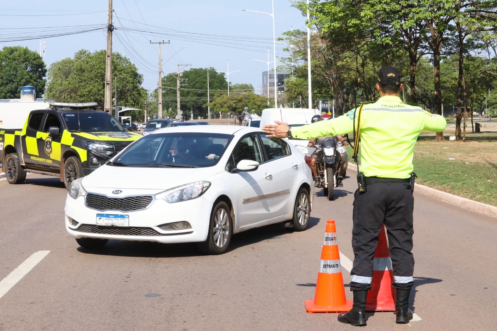 Agentes municipais farão segurança viária do Passeio Ciclístico 'Bora de Bike – Natal de Luz de Palmas'
