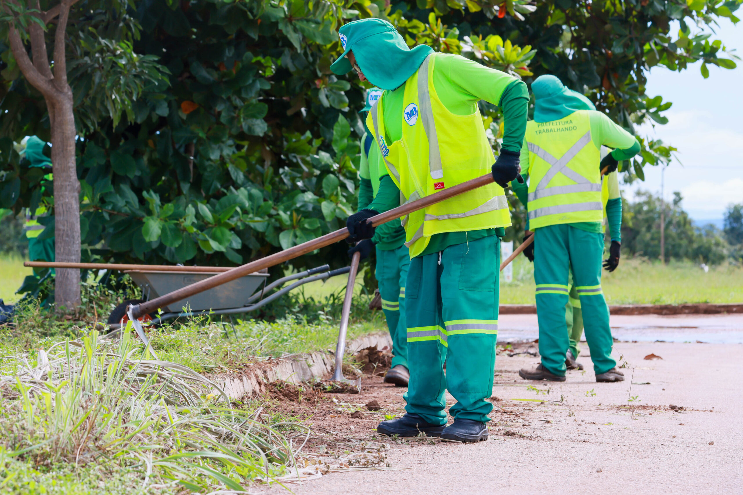 Setor Lago Sul recebe melhorias nos serviços de limpeza, manutenção de vias e acessibilidade urbana 
