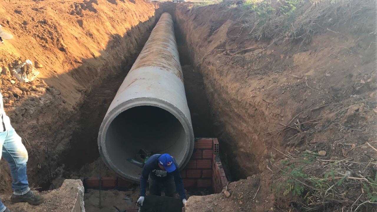 Subprefeitura de Palmas inicia obra de drenagem que abrangerá a Avenida Tocantins, em Taquaralto