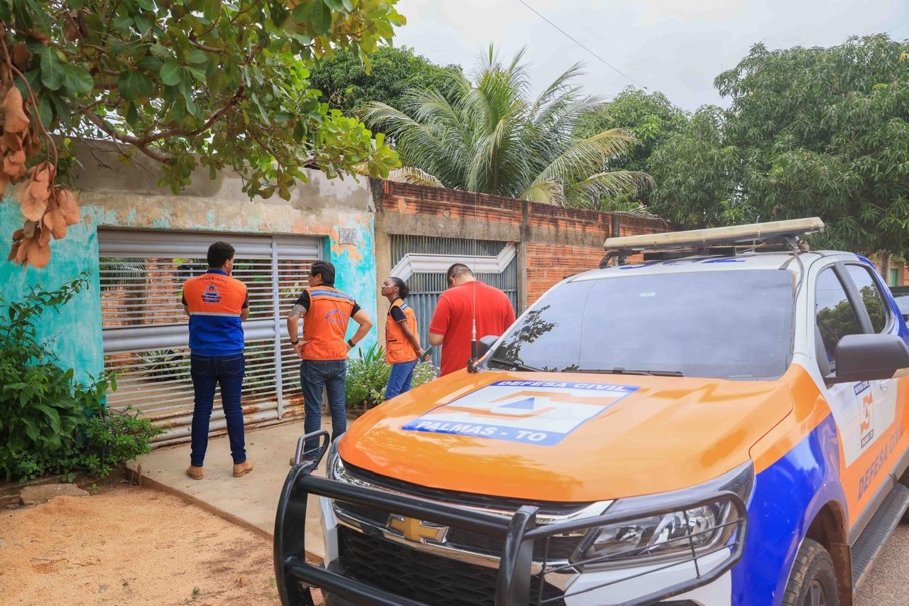 Famílias de Palmas impactadas por vendaval receberão recursos na próxima semana