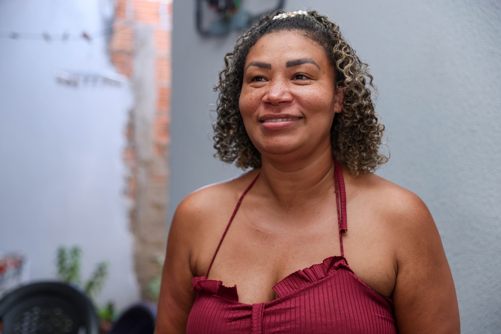 Vanessa Gomes, representante da comunidade, destacou a importância dos novos cursos oferecidos