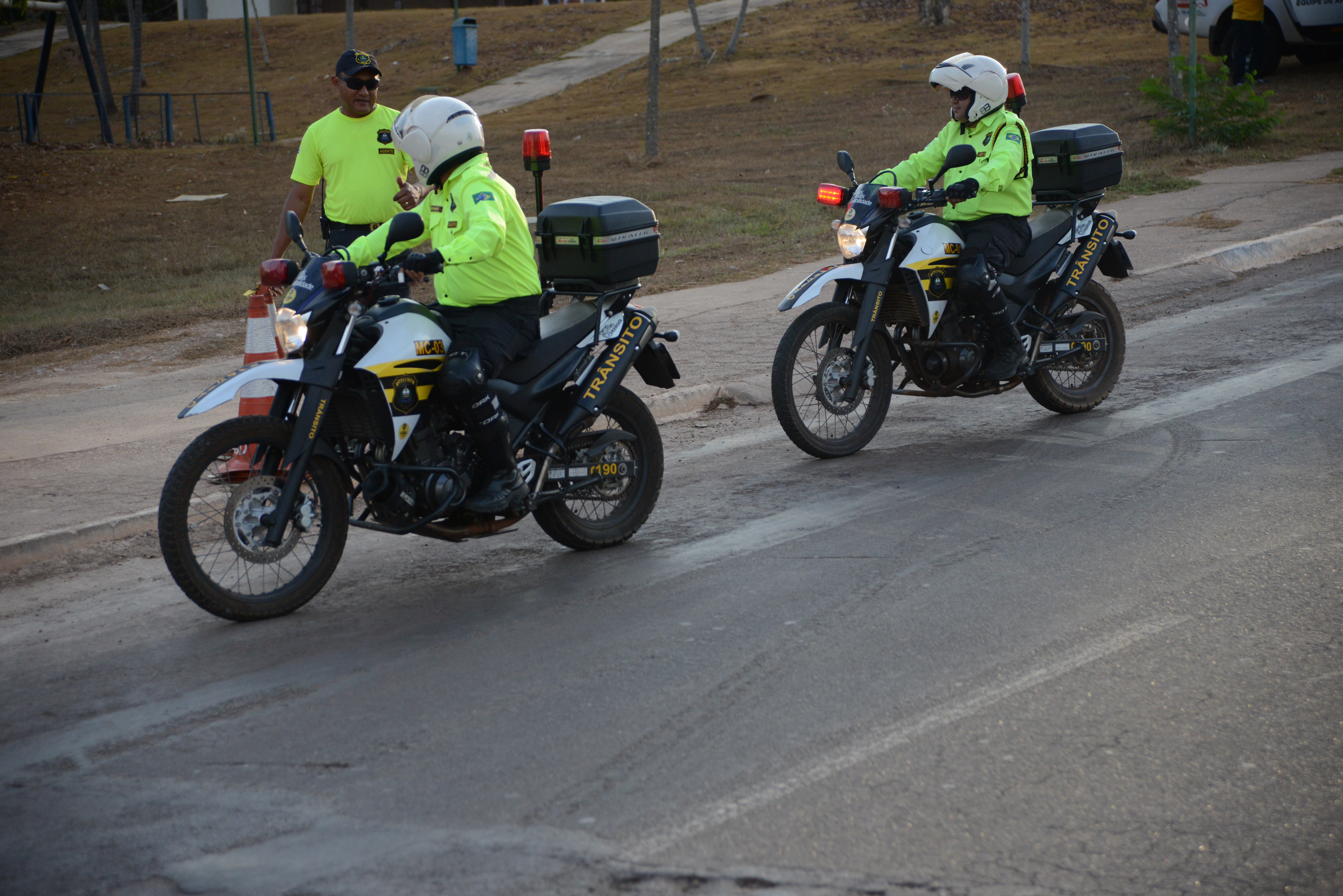 Trabalho de agentes de Trânsito de Palmas ganha reforço com novas motocicletas