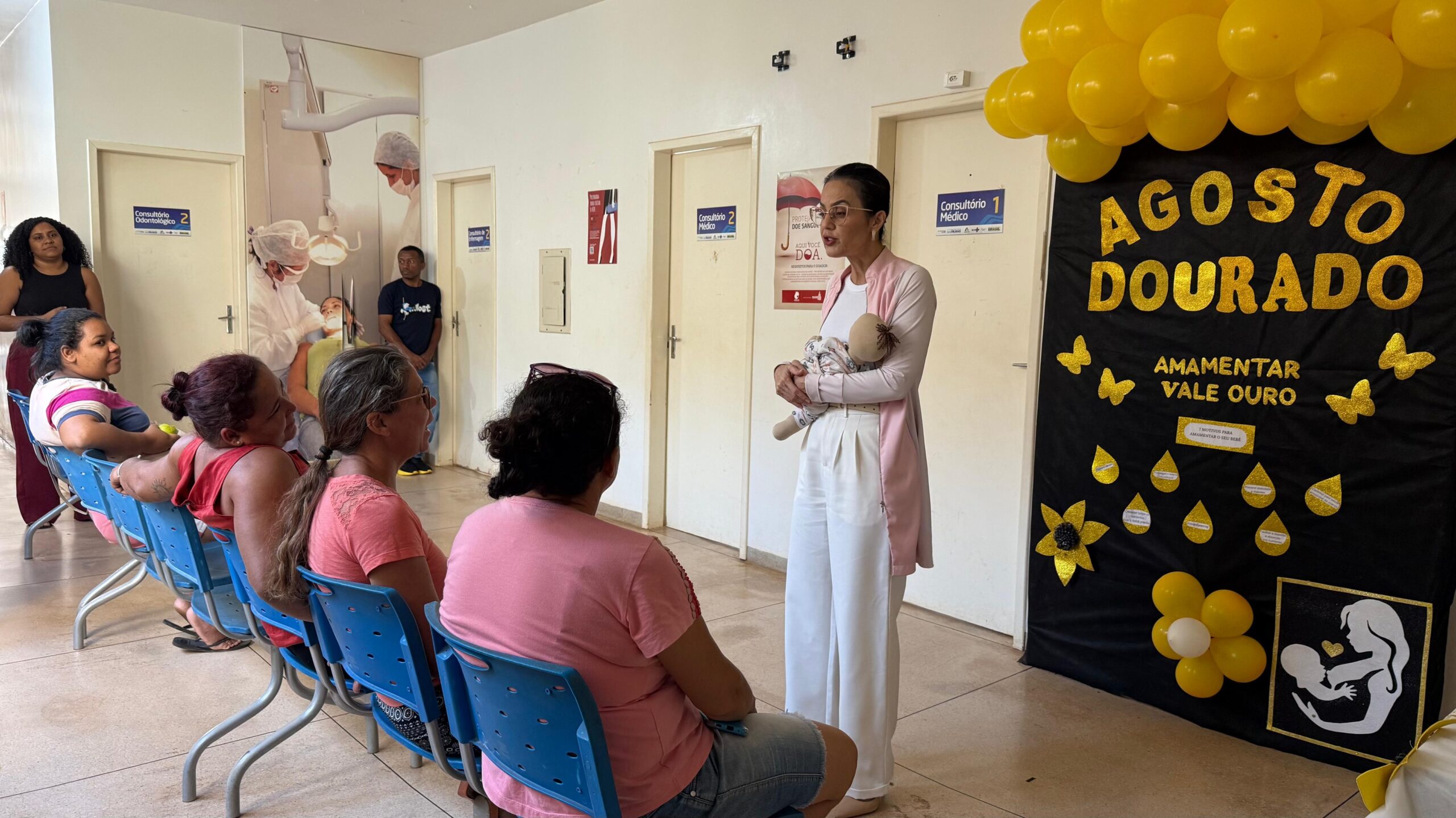 Prefeitura de Palmas incentiva aleitamento materno com palestras gratuitas em unidades de saúde