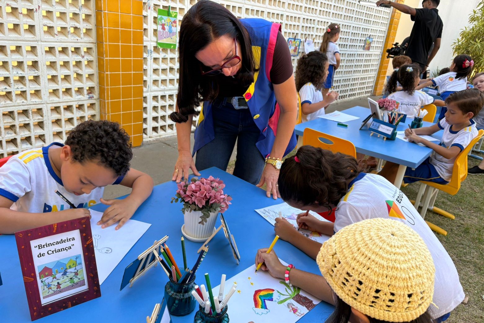 Educação Municipal: piso garantido, formação ampliada e obras retomadas marcam o primeiro ano da gestão Eduardo Siqueira Campos