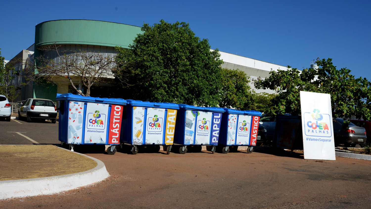 Nova parceira, UFT ganha estação do Coleta Palmas