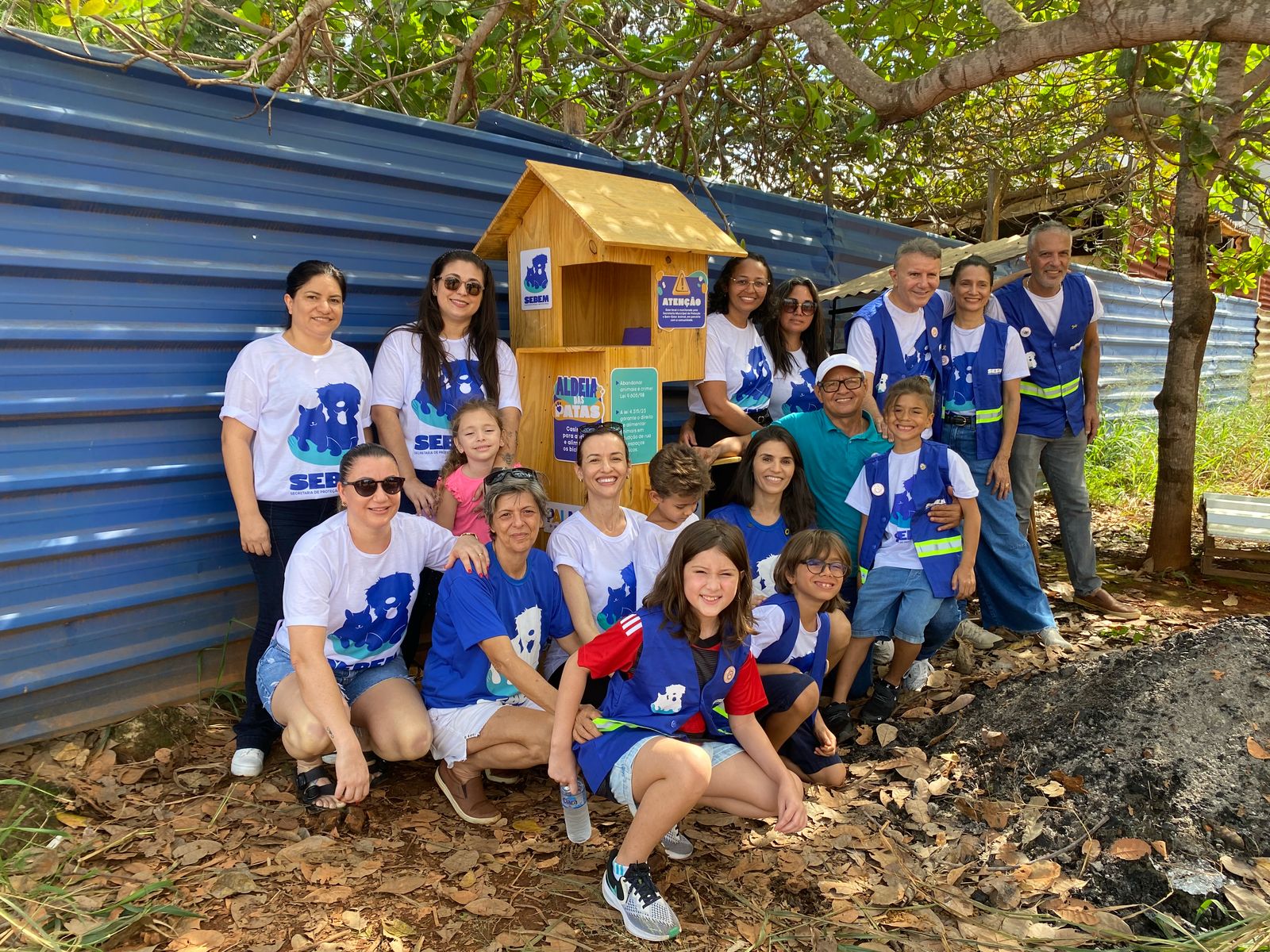 Equipe da Sebem intensifica ações de cuidado com os animais no feriado do Dia do Trabalhador
