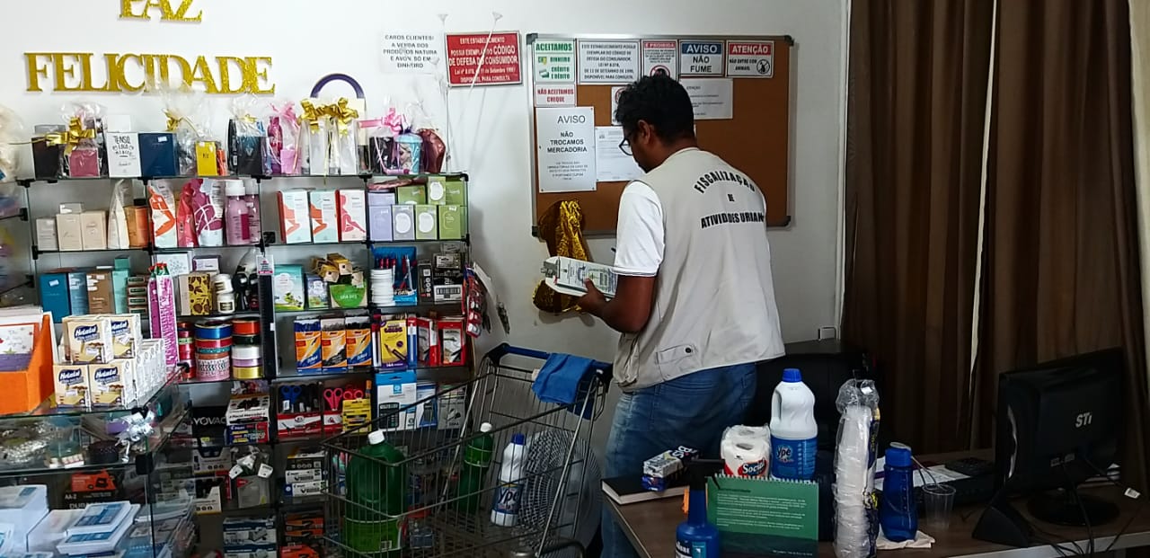 Mais de cem estabelecimentos comerciais recebem fiscalização em nova ação de combate a Covid-19