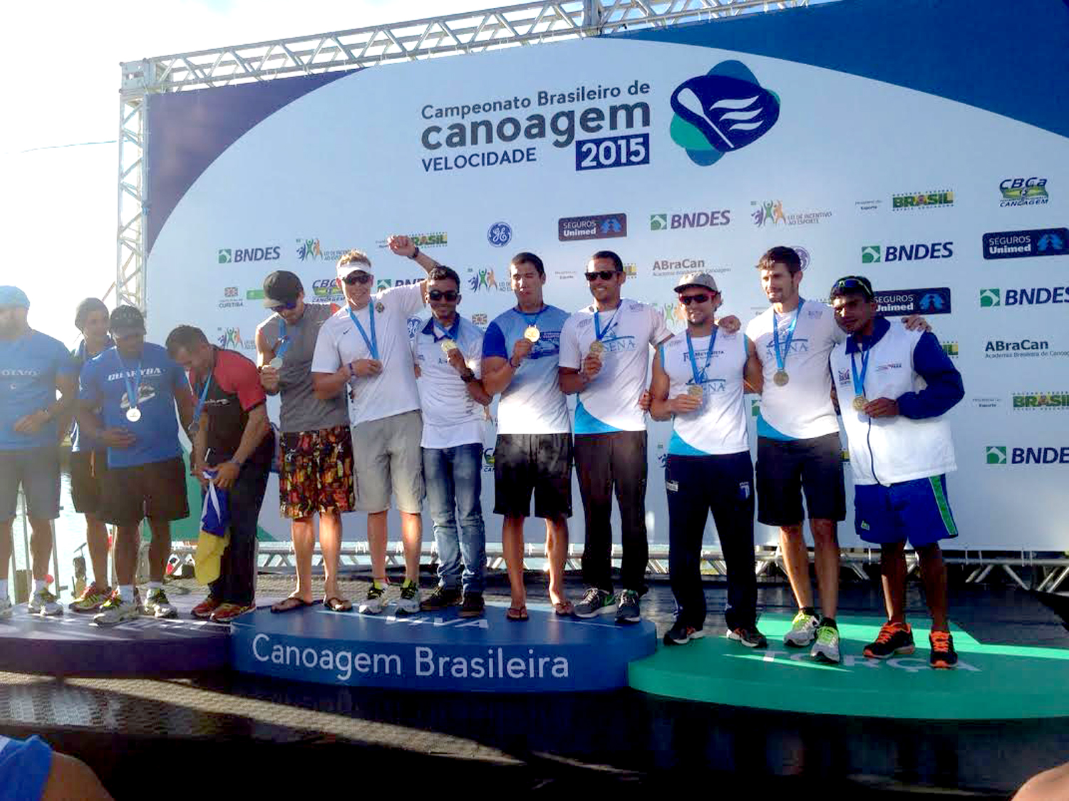 Bolsistas conseguem dobradinha no Campeonato Brasileiro de Canoagem Velocidade