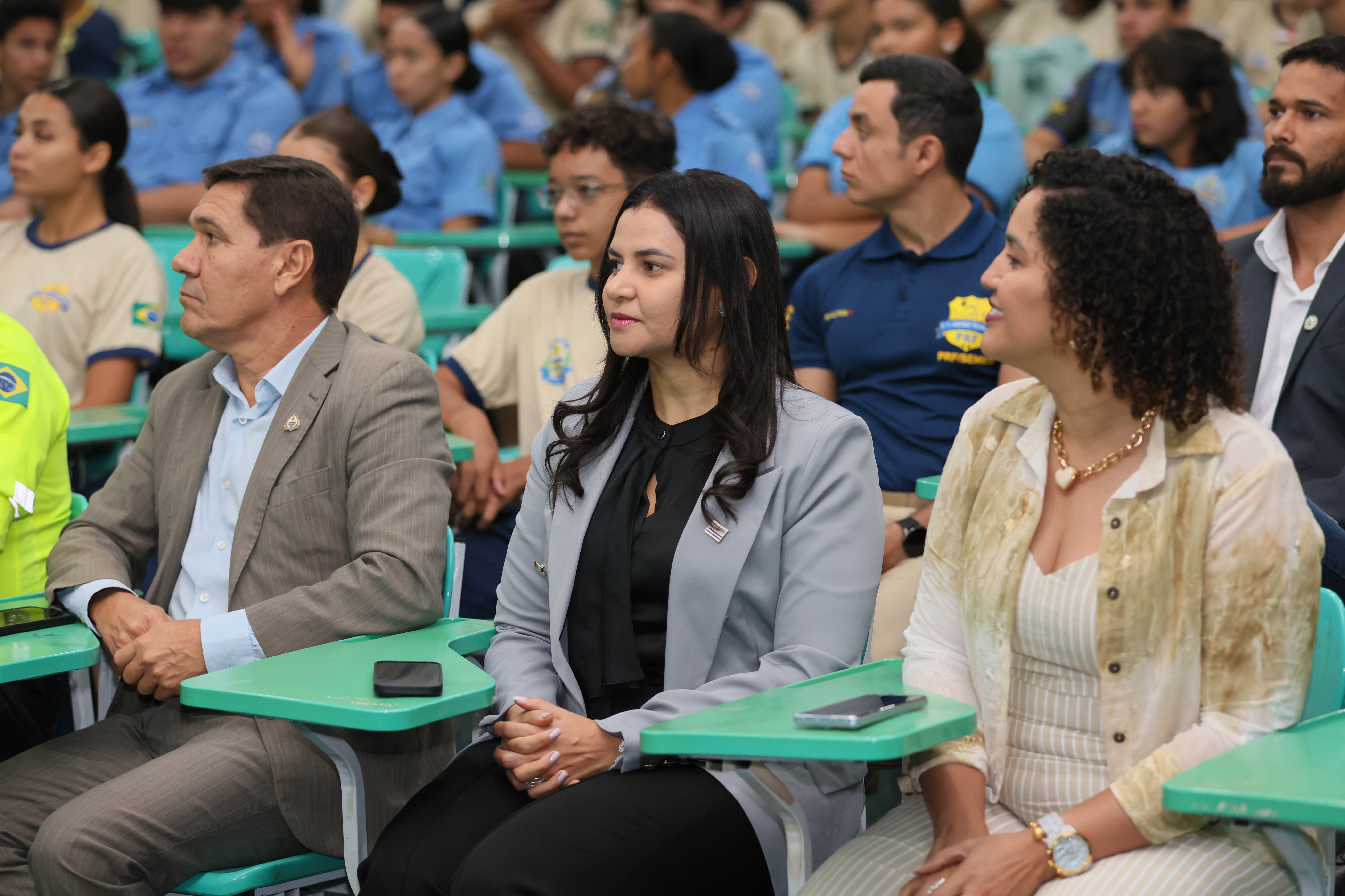 Júri Simulado da Escola de Tempo Integral Padre JosimoData: 22/039/2025Local: Auditório ETI Padre Josimo, Palmas - TOFoto: Júnior Suzuki