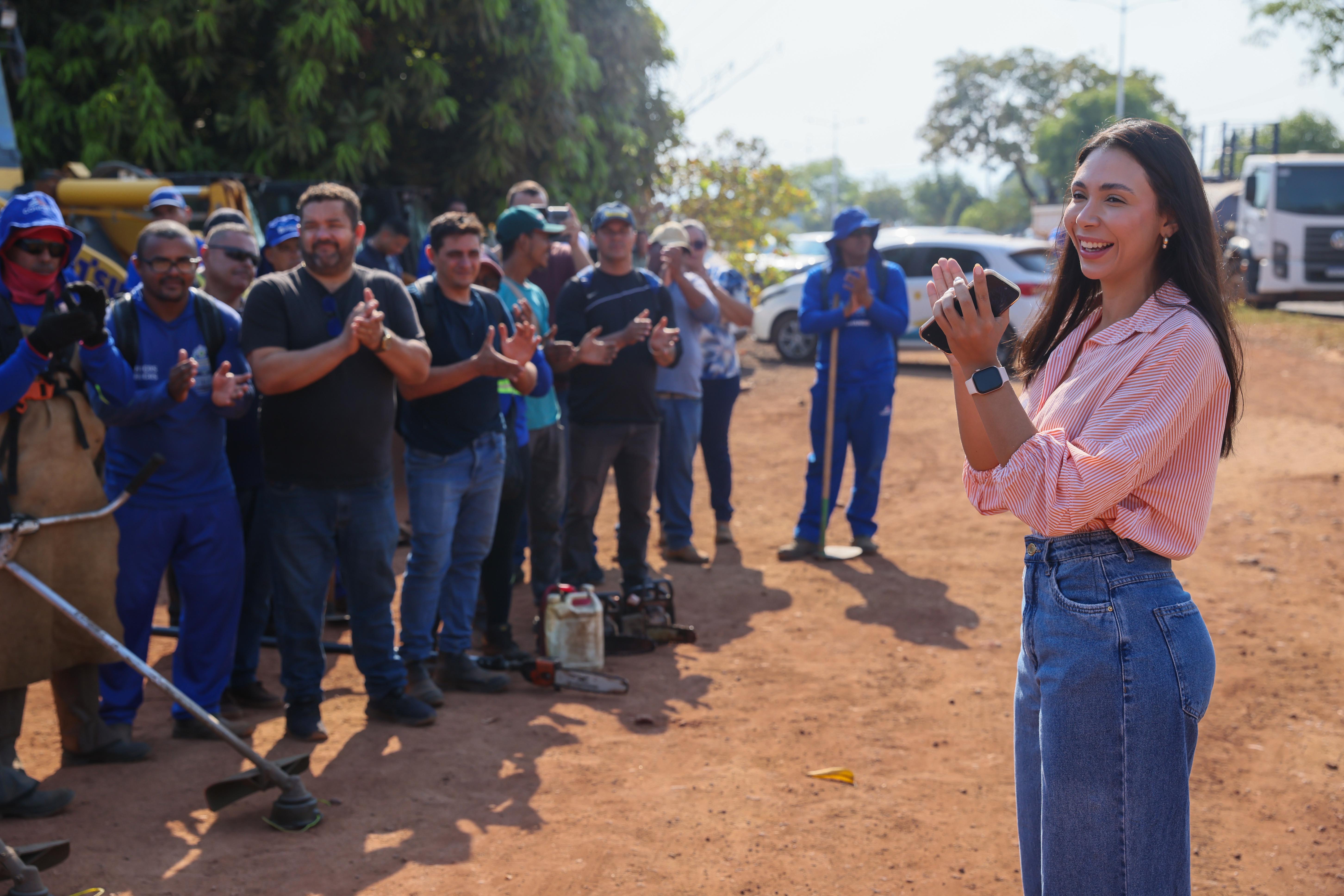Bianca Logrado, secretária interina de Zeladoria Urbana, dá início à Operação Limpa Tudo, Zeladoria